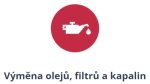 vymana oleju, filtru a kapalin